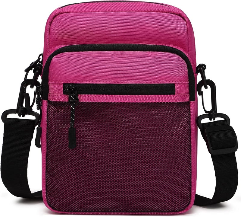 Lohol Small Messenger Bag for Men Women, Water Resistant Adjustable Crossbody Sling bag Purse for Travel Sports - Image 1